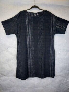 The Fisher Project Organic Cotton Dress Women M Lagenlook Minimalist Luxury Boho